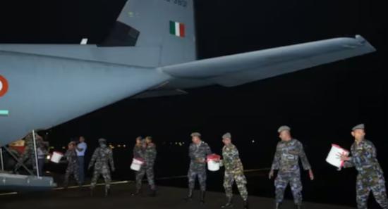 Indian Disaster Relief Teams Arrive With Aid